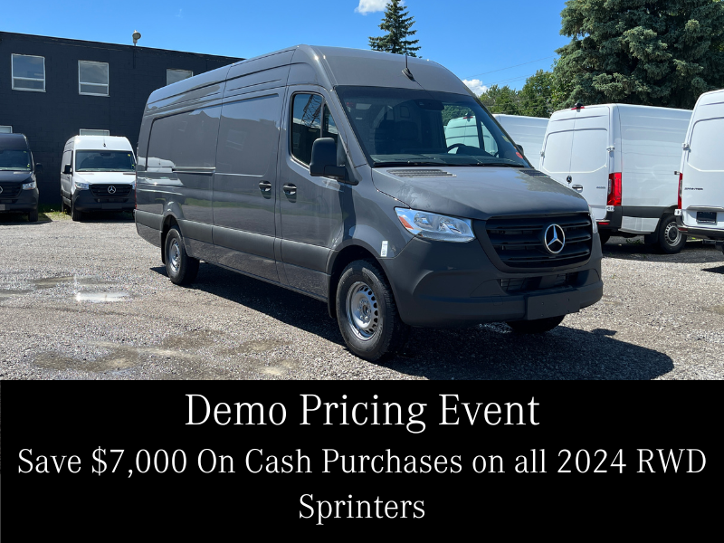 Sprinter Demo Pricing Event