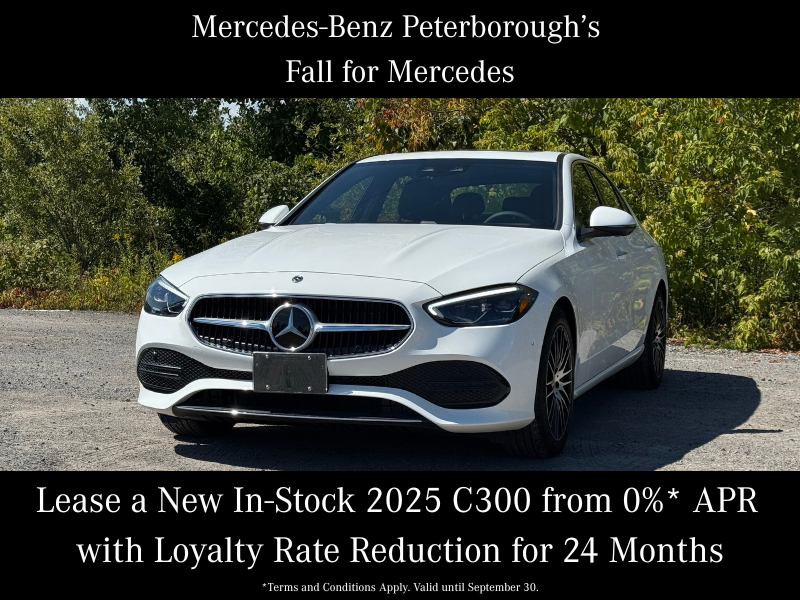 Fall for Mercedes: C300 Offers