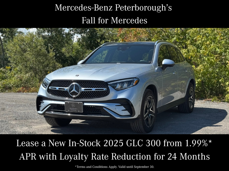 Fall for Mercedes: GLC Offers