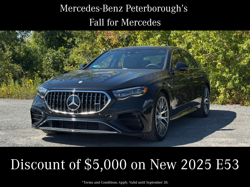Fall for Mercedes: E53 Offers