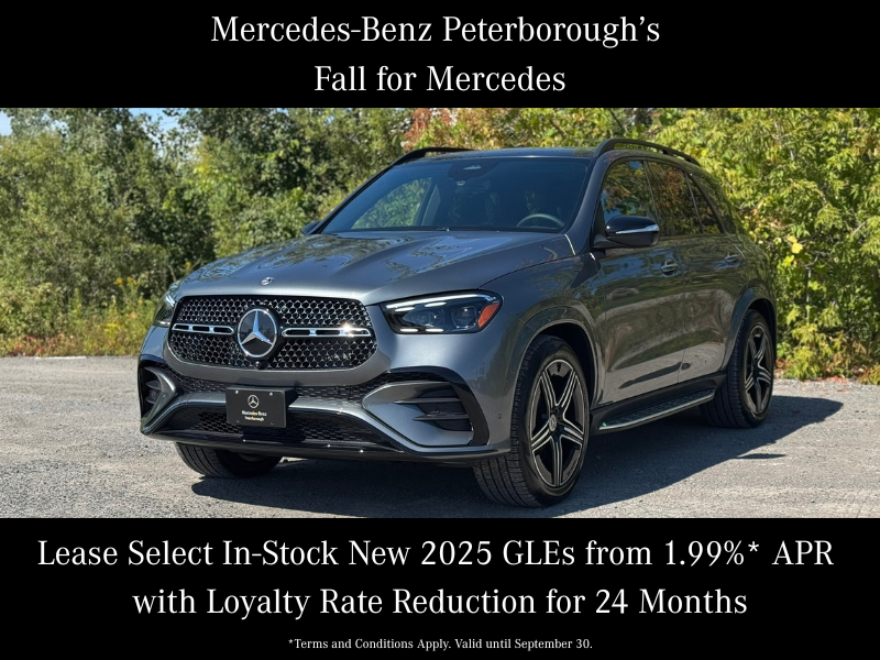 Fall for Mercedes: GLE Offers