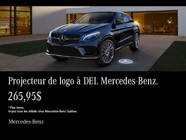 Projecteur DEL Mercedes-Benz.