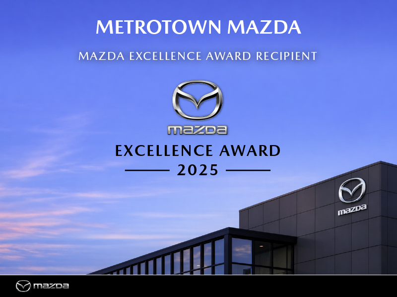 Mazda Excellence Award Recipient