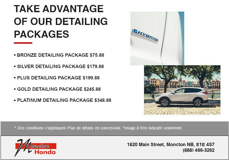 Detailing Packages