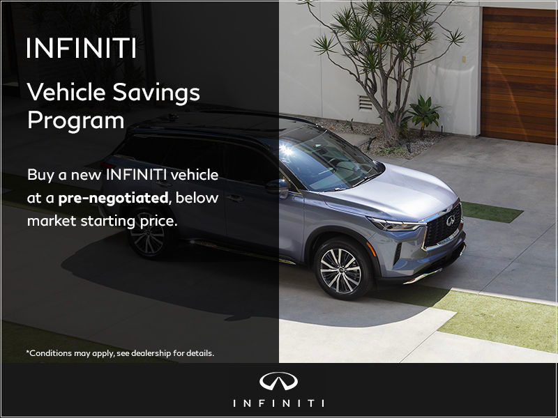 INFINITI Vehicle Savings Program