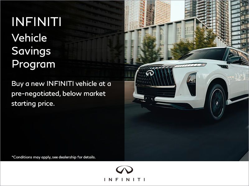 INFINITI Vehicle Savings Program