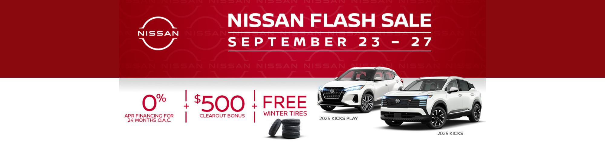 KICKS FLASH SALE SEPT