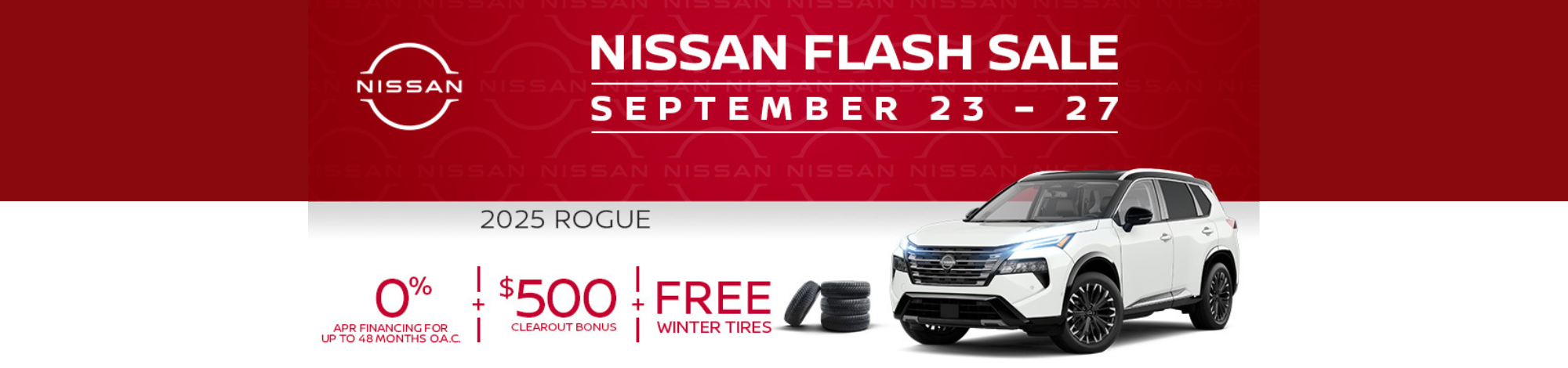 ROGUE FLASH SALE SEPT