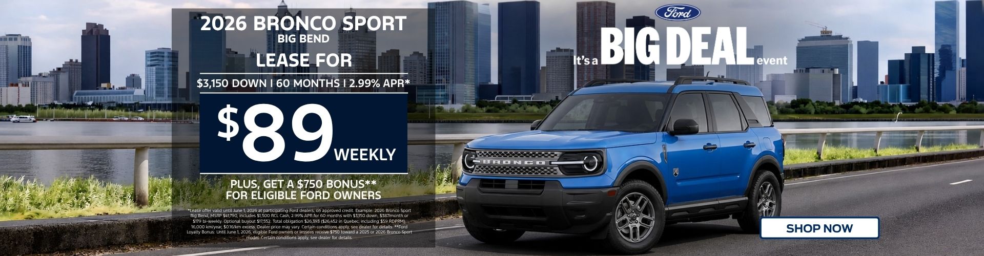 2026 Ford Bronco Sport
