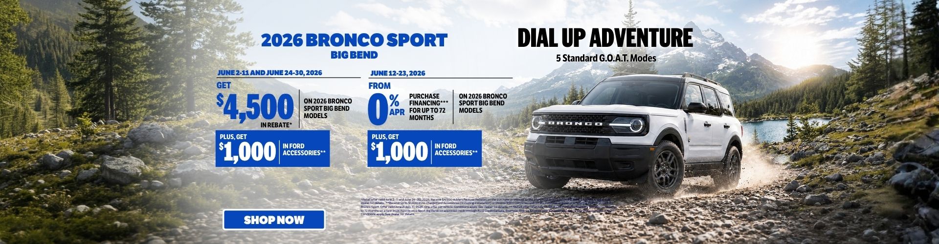 2026 Ford Bronco Sport