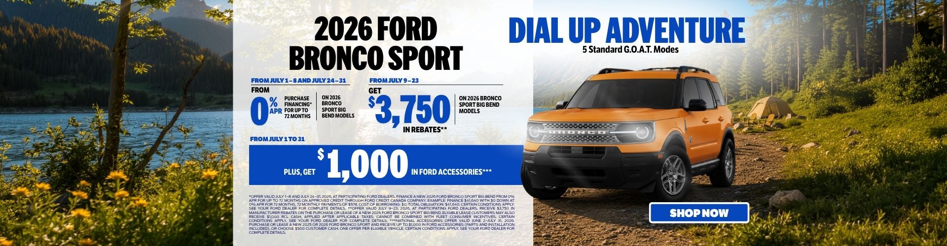 2026 Ford Bronco Sport