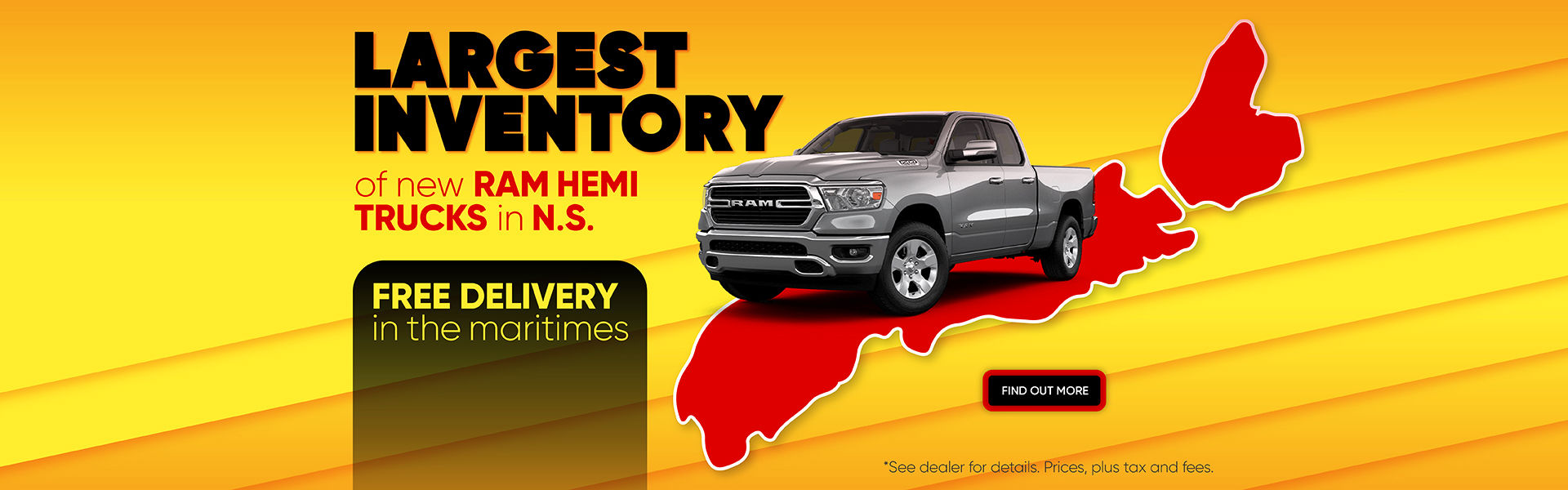 We have the Largest Inventory of New Hemi Rams in Nova Scotia!