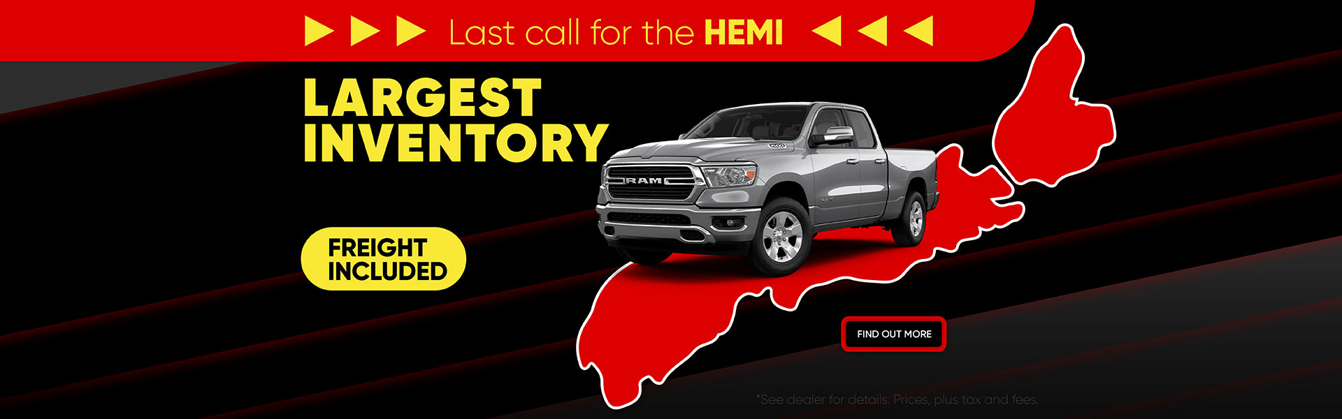 We have the Largest Inventory of New Hemi Rams in Nova Scotia