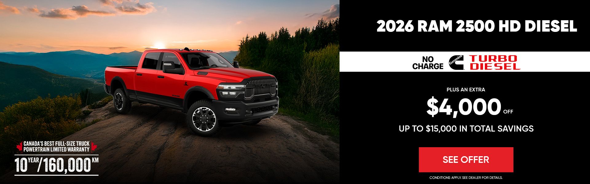 2026 Ram 2500 HD Diesel