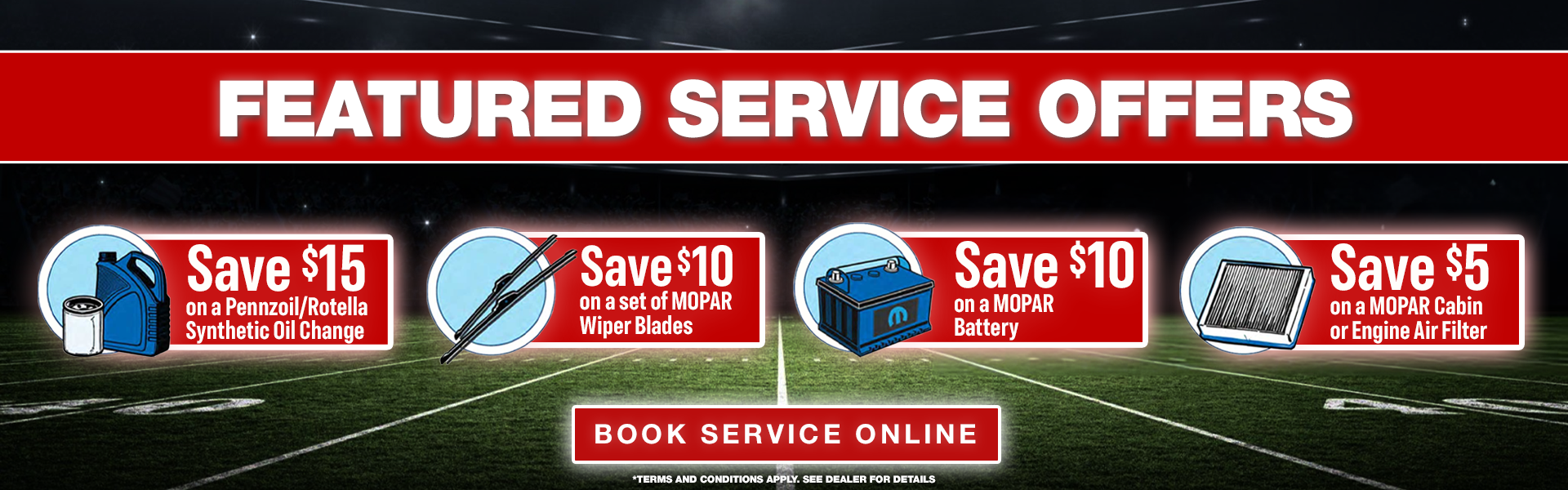 Featured service Offers