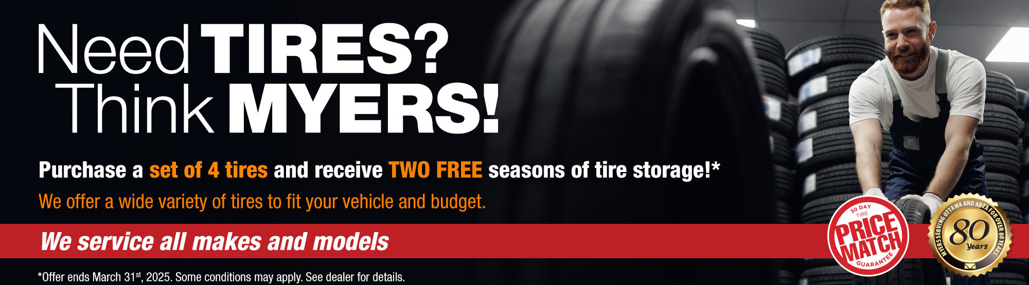 Free Tire Storage