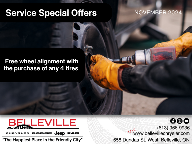 Take Advantage Of Free Wheel Alignment