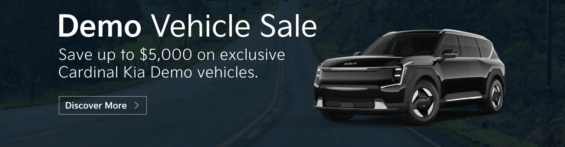 Cardinal Kia Demo Vehicle Sale