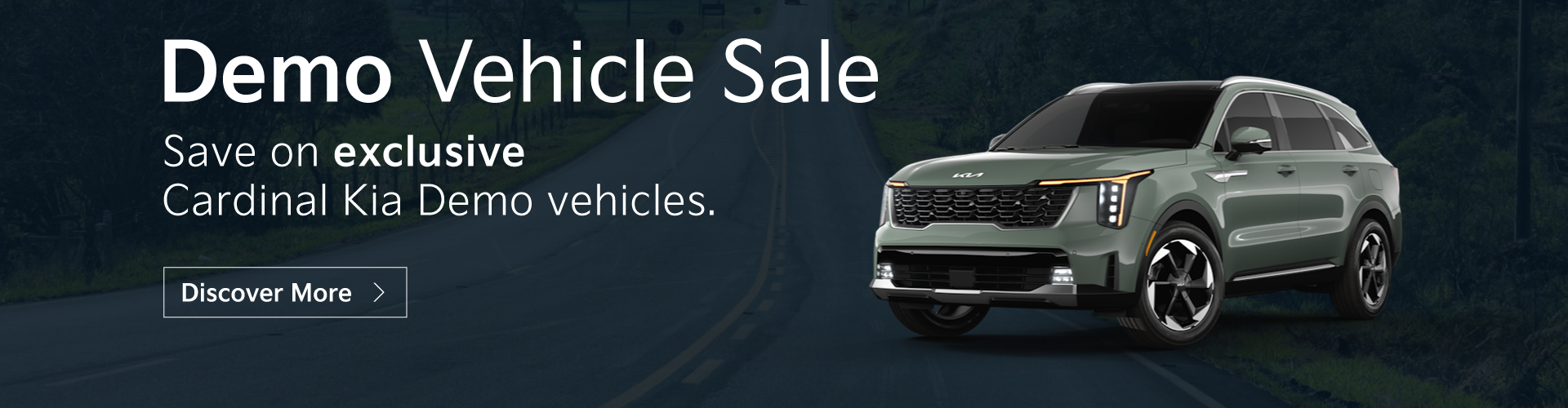 Cardinal Kia Demo Vehicle Sale