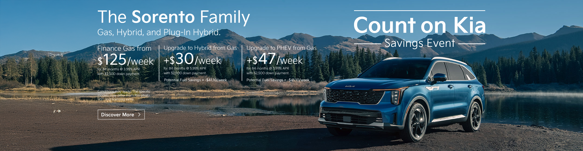 The Kia Sorento Family