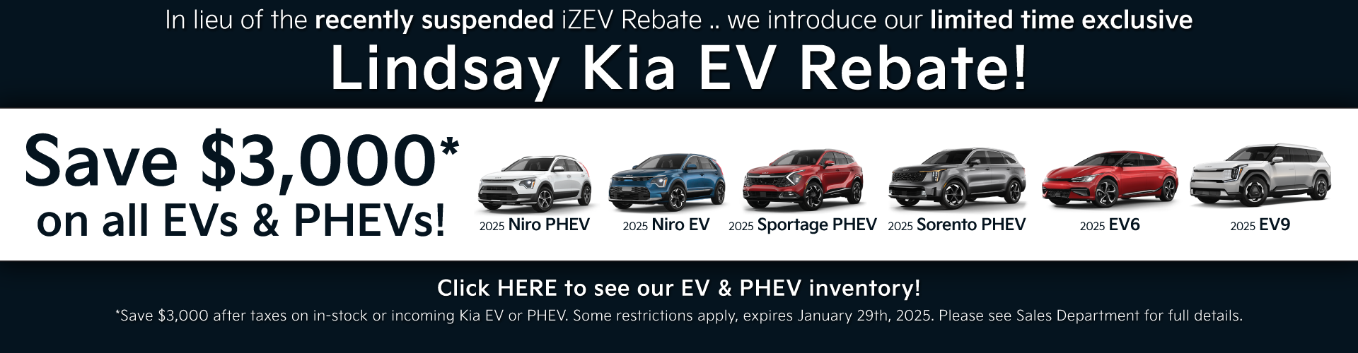 Lindsay Kia EV Rebate