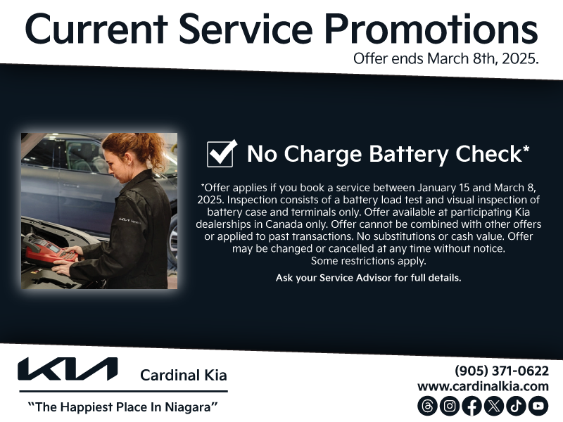 No Charge Battery Check