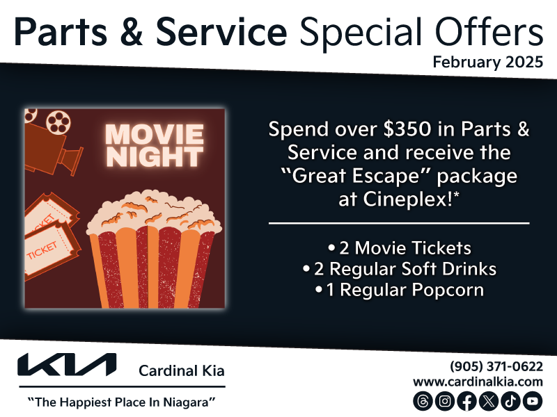 Enjoy a night at the movies on us!