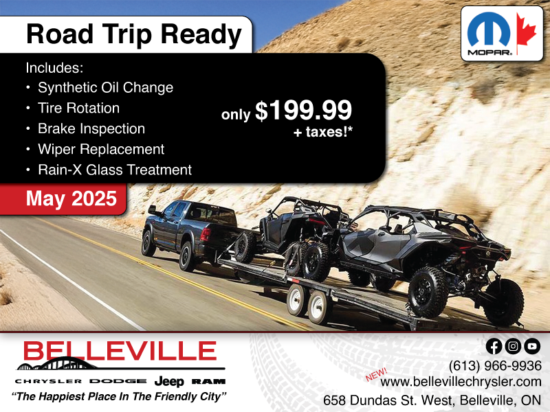 Be prepared before hitting the road!