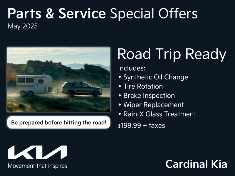 Be prepared before hitting the road!