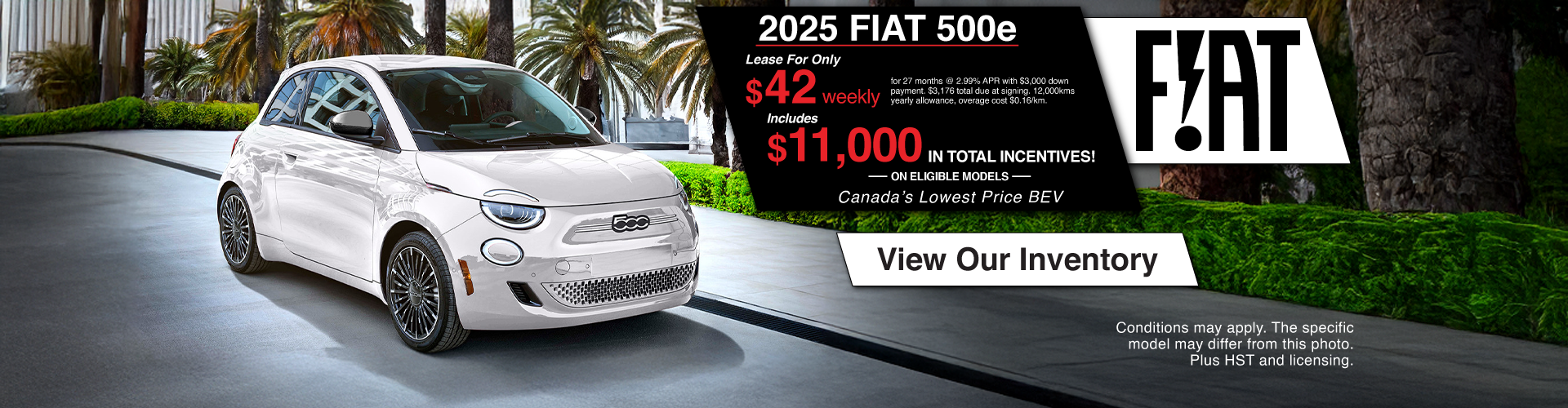 The Fiat 500e