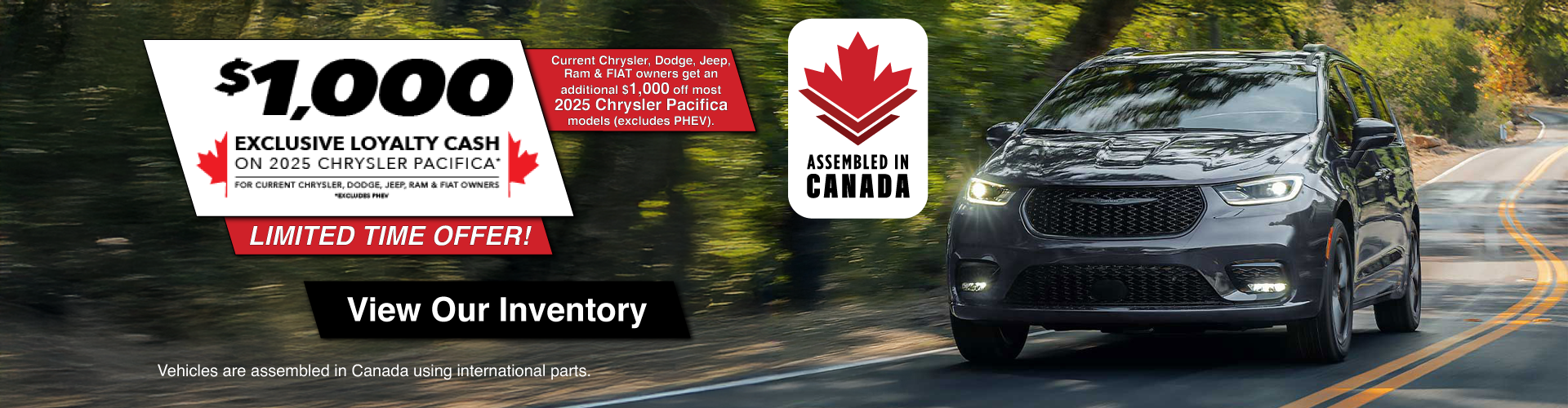 2025 Chrysler Pacifica Loyalty