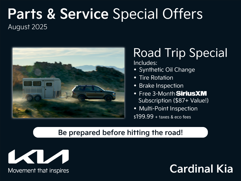 Let us help you prepare for your Road Trip!