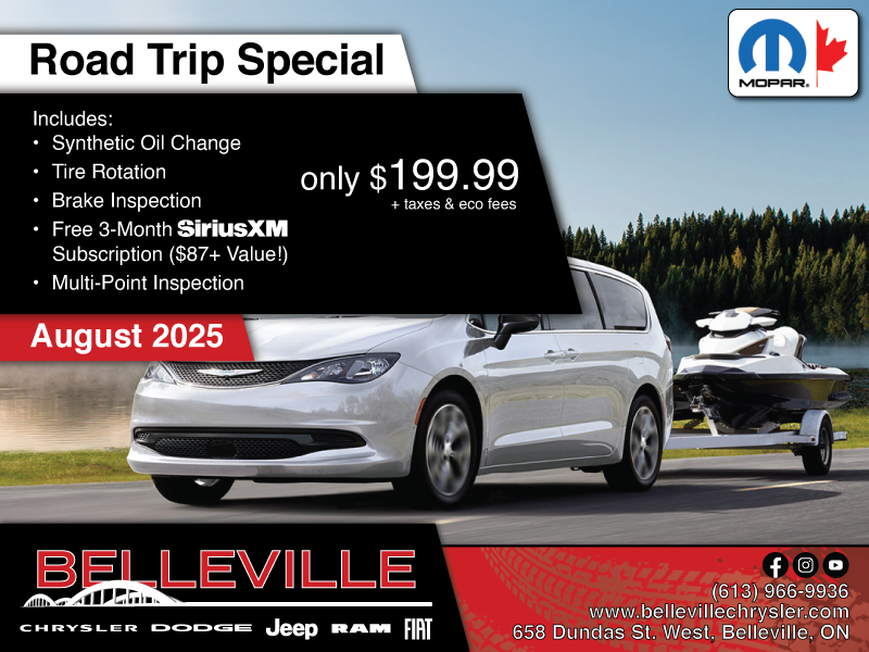 Let us help you prepare for your Road Trip!