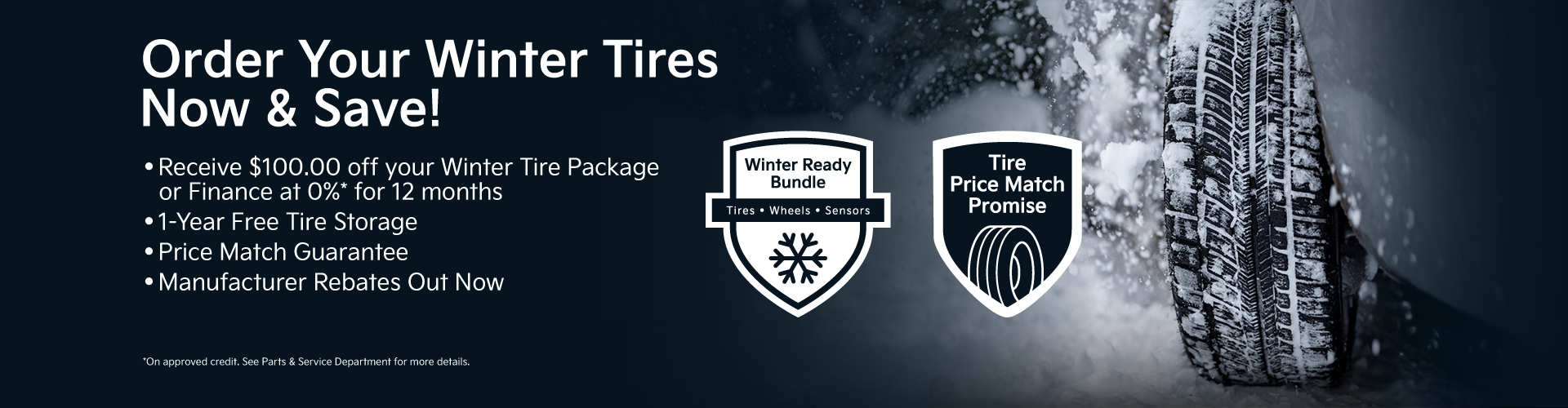 Beat the rush and save!