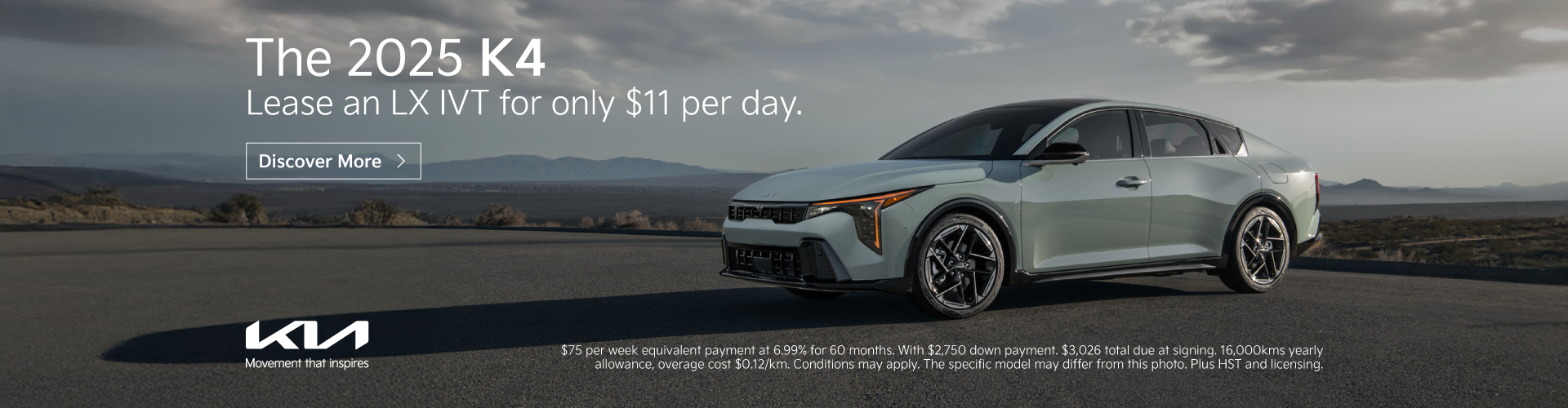 The 2025 Kia K4