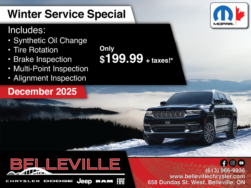 Take advantage of Winter savings!