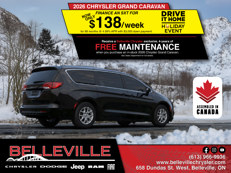 2026 Chrysler Grand Caravan | Special Offer