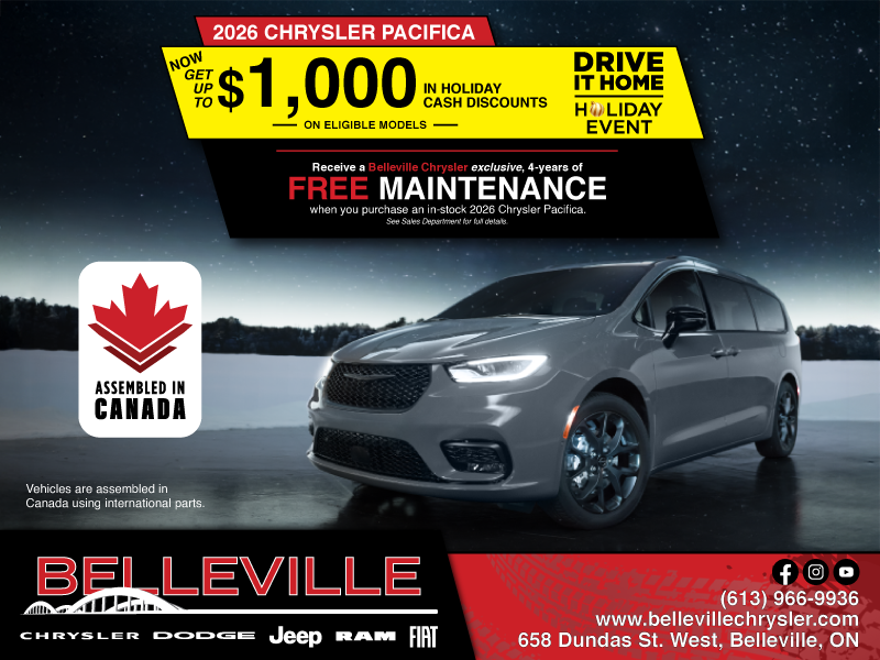 2026 Chrysler Pacifica | Special Offer