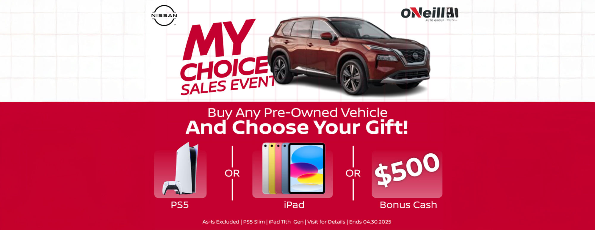 My Choice Sales Event