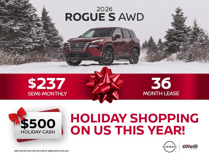 The 2026 Nissan Rogue SAWD