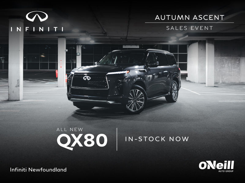 Get the 2025 INFINITI QX80!