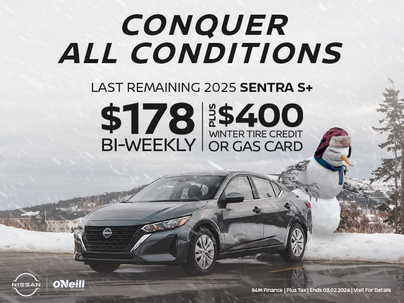 The 2025 Nissan Sentra S Plus