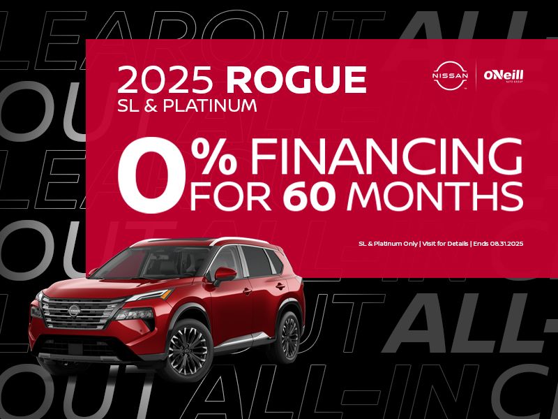 2025 Rogue SL & Platinum