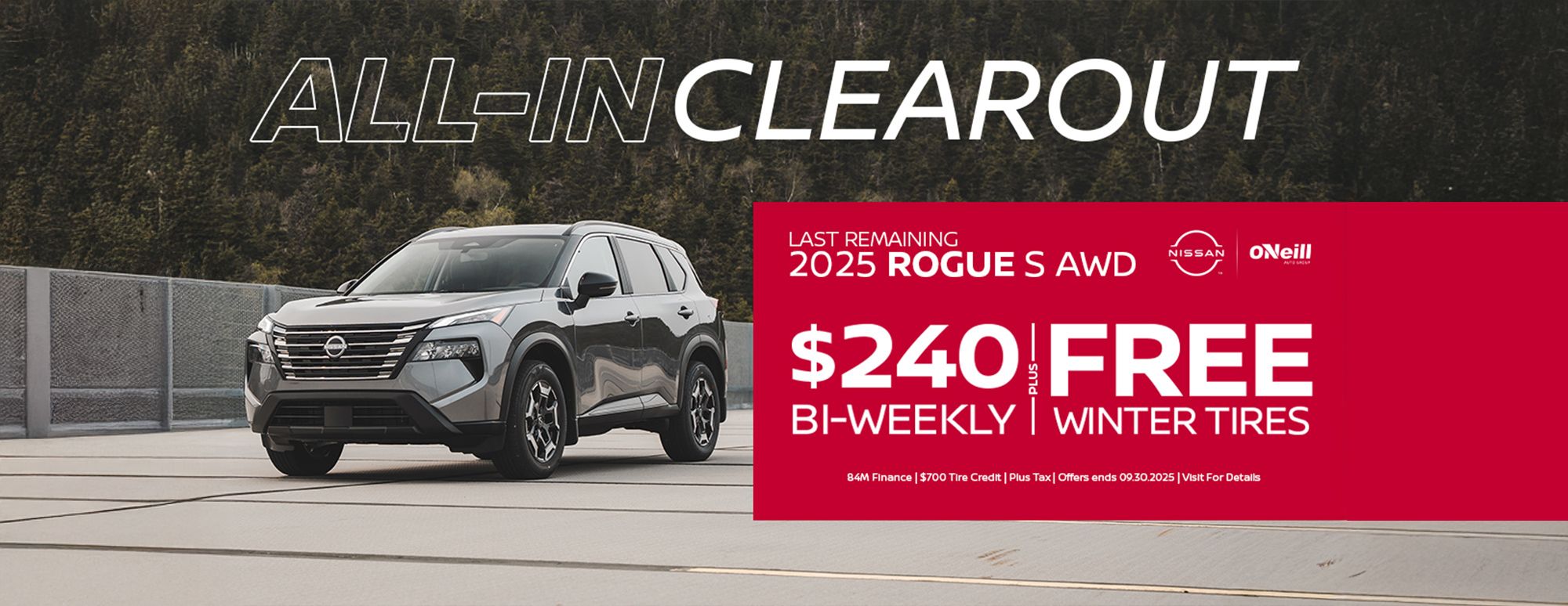 2025 Rogue S AWD