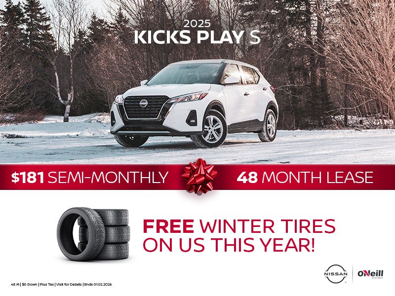 The 2025 Nissan Kicks Play S