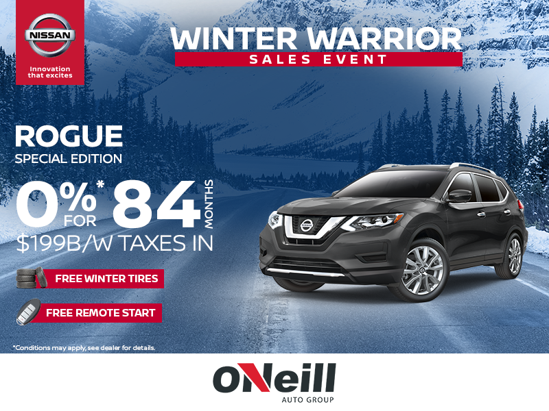 Nissan Armada Lease >> O'Neill Nissan in Mount Pearl | Winter Warrior Sales Event Nissan Armada Lease >> O'Neill Nissan in Mount Pearl | Winter Warrior Sales Event
