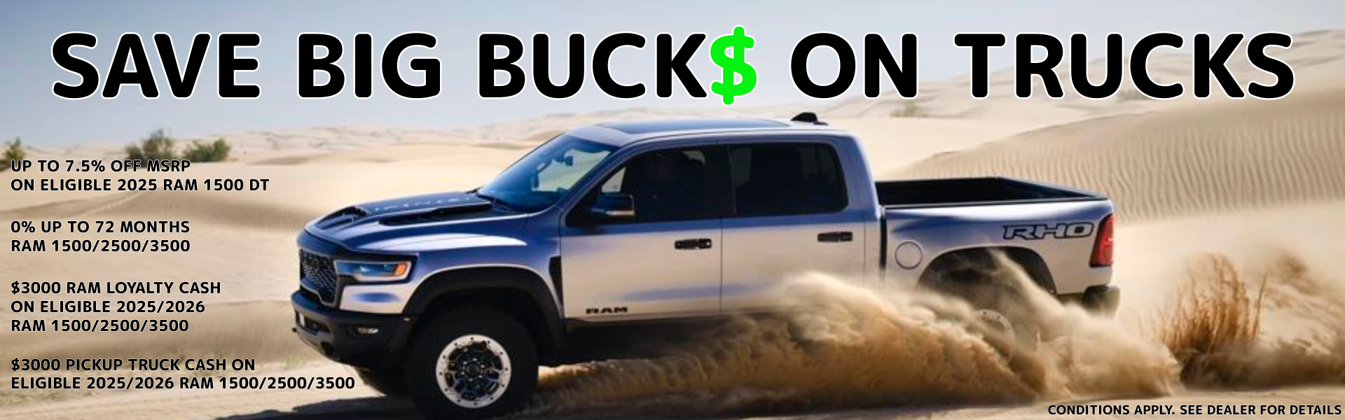 Save Big Bucks On Trucks