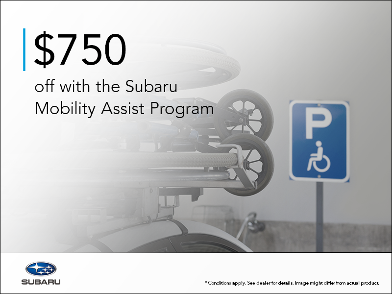 Otto's Subaru in Ottawa Subaru Mobility Assist Program