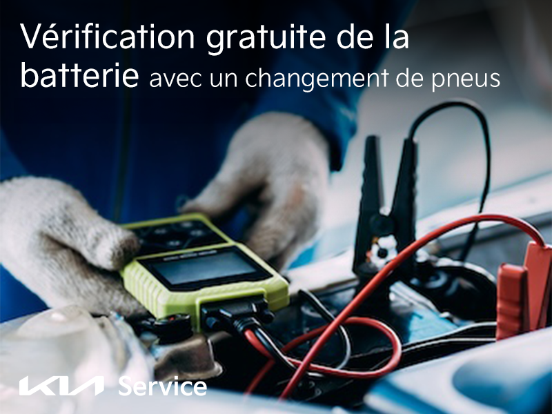 Verification gratuite de la batterie