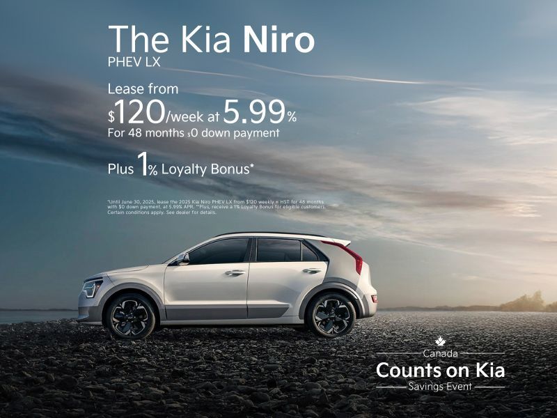Get the Kia Niro PHEV LX